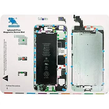 Magnetická podložka pro šroubky Apple iPhone 6 Plus (rozměr 25x19cm)