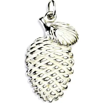 Přívěsek Stříbrý přívěsek, šiška, přívěsek ze stříbra, P 441