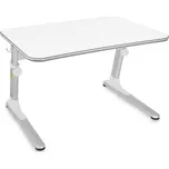 Dětský rostoucí stůl Mayer JUNIOR 32W1 18 – bílý, deska bílá, 90×56–74×63 Mayer
