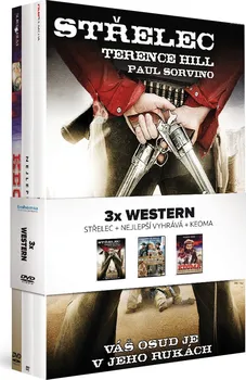 DVD film DVD Western: Střelec + Nejlepší vyhrává + Keoma