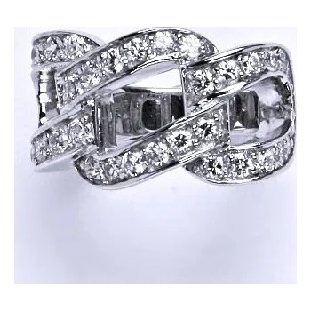 Prsten Stříbrný prsten s čirými zirkony,prsten ze stříbra,váha 8,53 g