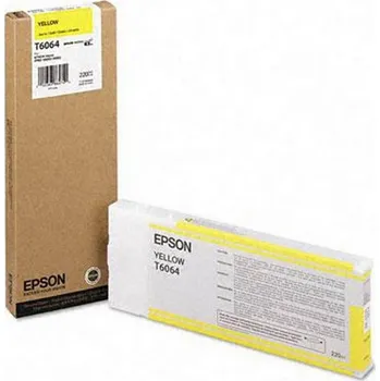 Originální inkoust Epson T6064 (C13T606400), žlutý