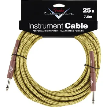 Fender Custom Shop Cable 25' Tweed