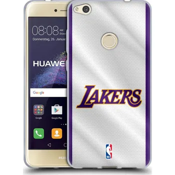 Pouzdro na mobilní telefon HEAD CASE silikonový obal na mobil Huawei P8 LITE 2017 / P8 LITE 2017 DUAL SIM NBA Basketbalový klub Los Angeles Lakers dres (Pouzdro gelové HEAD CASE na mobil Huawei P8 LITE 2017 / P8 LITE 2017 DUAL SIM Oficiální kryt klubu NBA Los Angeles Clippers světl