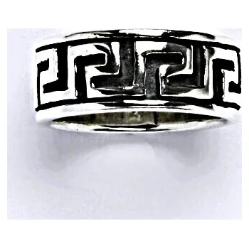 Prsten Stříbrný prsten s patinou,prsten ze stříbra,váha 5,99 g