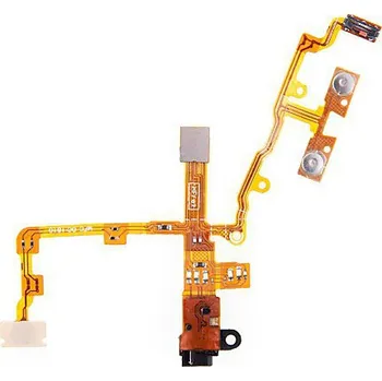 Headphone Audio Jack Ribbin Flex kabel pro iPhone 3G / 3GS - černý - kvalita A+