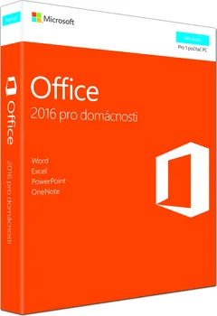 Microsoft Office 2016 Home and Student SK