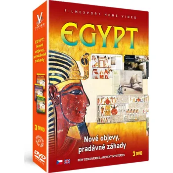 DVD film DVD Egypt: Nové objevy, pradávné záhady