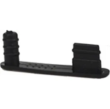 2v1 antiprachová záslepka Lightning a jack konektoru pro Apple iPhone 5 - černá