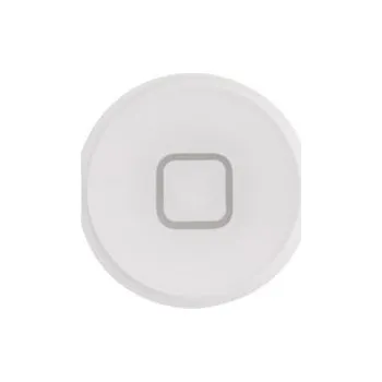 Náhradní kryt pro mobilní telefon Tlačítko Home Button pro Apple iPad 3. / 4.gen. - bílé - kvalita A+