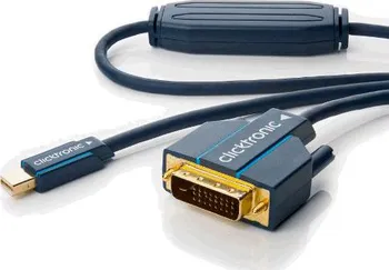 Video kabel ClickTronic HQ OFC kabel DisplayPort - DVI, M/M, 2m
