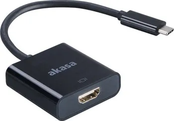 Datový kabel Akasa AK-CBCA04-15BK USB-C 15 cm černý