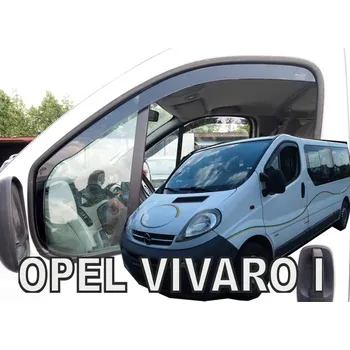 Plexi ofuk oken HEKO Ofuky oken - Opel Vivaro r.v. 2001-2014, přední (dlouhé)