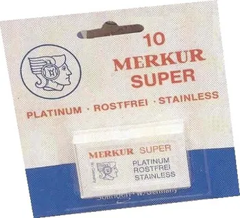 Merkur Razors Super 910 000 žiletky na holení 10 ks