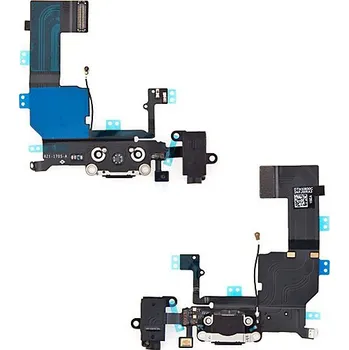 Napájecí a datový konektor s flex kabelem + audio konektor jack pro Apple iPhone 5C - kvalita A+