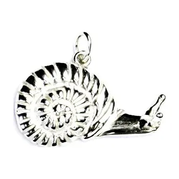 Přívěsek Stříbrný přívěsek, šnek, přívěsek ze stříbra, P 440