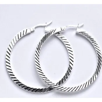 Náušnice Stříbrné náušnice,kruhy,náušnice ze stříbra, váha 8,08 g