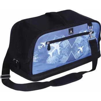 Taška pro psa a kočku Nobby Santorini do 5 kg modrá 48 x 22 x 23 cm
