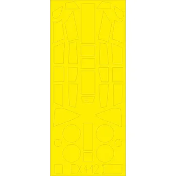 Plastikový model Mask 1/48 Me 410A-1 (MENG)