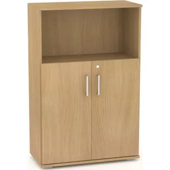 Koupelnový nábytek Široká kombinovaná skříňka REA Office S30 + D2 (2ks) - buk