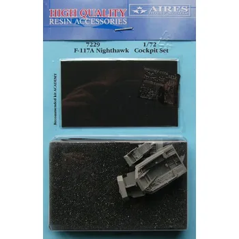 Plastikový model 1/72 F-117A Nighthawk cockpit set (ACAD)