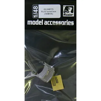 Plastikový model 1/48 Pz.IV turret box (resin+ PE parts)
