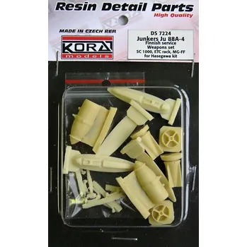 Plastikový model 1/72 Ju 88A-4 Finnish Service Weapons set (HAS)