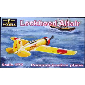 Plastikový model 1/72 Lockheed Altair Japanese Communication plane