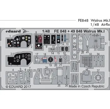 Plastikový model 1/48 Walrus Mk.I