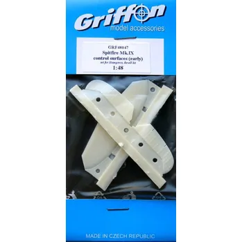 Plastikový model 1/48 Spitfire MkIX control surfaces - early (HAS)