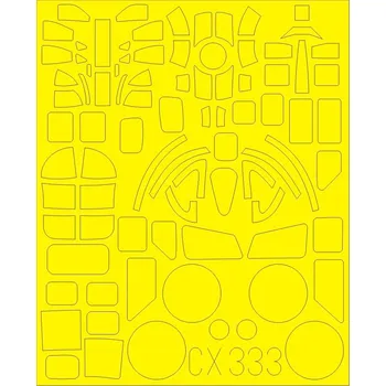 Plastikový model Mask 1/72 B-17F (REV)