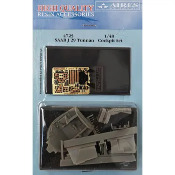 Plastikový model 1/48 SAAB J-29 Tunnan cockpit set (PIL.REPL.)