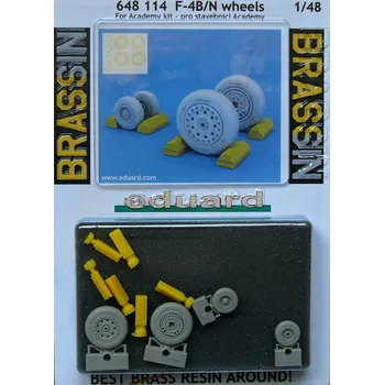 Plastikový model BRASSIN 1/48 F-4B/N wheels (ACAD)