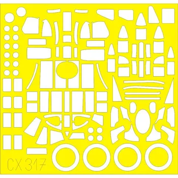 Plastikový model Mask 1/72 Halifax B Mk.II (REV)