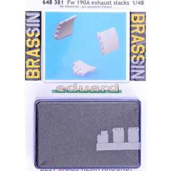 Plastikový model BRASSIN 1/48 Fw 190A exhaust stacks (EDU)