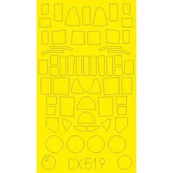 Plastikový model Mask 1/72 P-61B (HOBBYB)