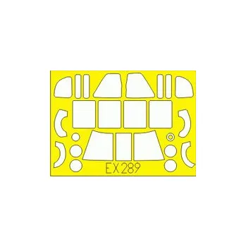 Plastikový model Mask 1/48 MH-60K (ITA)