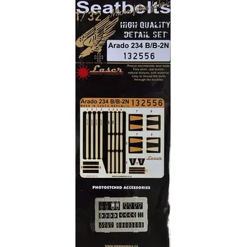 Osvětlovací technika 1/32 Seatbelts Arado Ar-234 B/B-2N (laser)