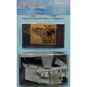 Plastikový model 1/32 Bf 109G-2 cockpit set (REV)