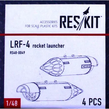 Plastikový model 1/48 LRF-4 rocket launcher (4 pcs.)