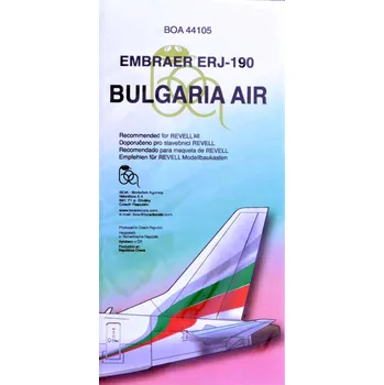 Plastikový model 1/144 Decals Embraer ERJ-190 Bulgaria Air (REV)