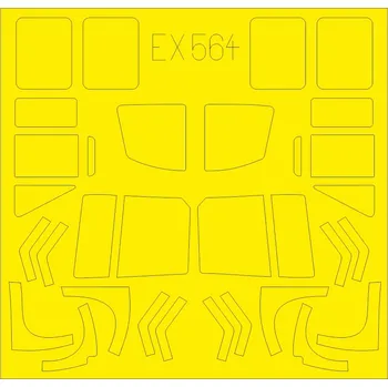 Plastikový model Mask 1/48 UH-1D (KITTYH)