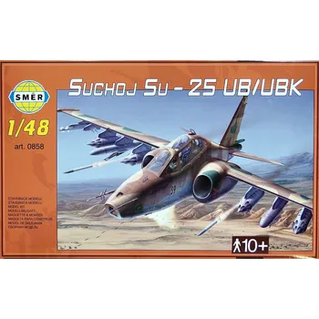 Plastikový model 1/48 Sukhoi Su-25 UB/UBK (6x camo)
