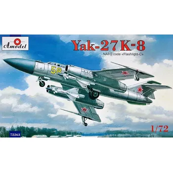 Plastikový model 1/72 Yak-27K-8 NATO code 'Flashlight-C'