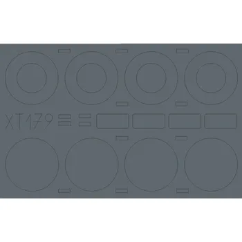 Plastikový model Mask 1/35 Staghound wheels (BRONCO)