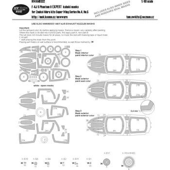 Plastikový model 1/48 Mask F-4J/S Phantom II EXPERT (ZOUKEI-MURA)