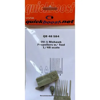 Plastikový model 1/48 OV-1 Mohawk propellers w/tool (RDN)
