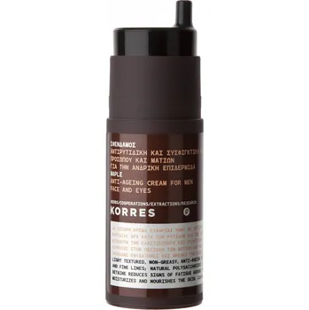 Pleťový krém Recenze Korres Men Maple pleťový krém proti vráskám 50 ml