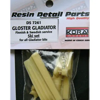 Plastikový model 1/72 Gl.Gladiator Finnish&Swedish service Ski set