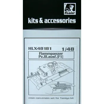 Plastikový model 1/48 Flammpanzer Pz.III.ausf.(F1) Conversion set